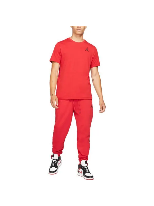 Футболка Jumpman футболка с коротким рукавом Air Jordan — изображение 3 из 3, красный/черный