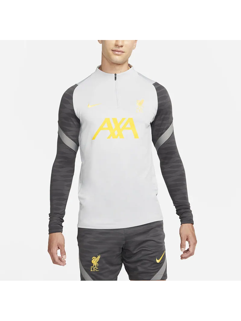 Спортивный топ Nike Liverpool FC Strike Dri-FIT Soccer Drill Top 'White Grey' DC7771-017 — изображение 3 из 5, белый серый