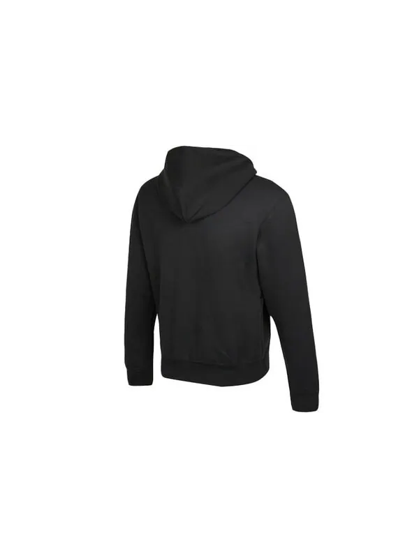 Толстовка Men's Air Jordan Logo Pattern Fleece Lined Printing Loose Black — изображение 2 из 3, черный