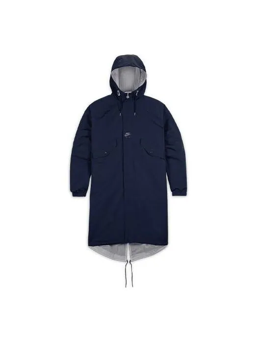 Куртка Nike Air x Kim Jones Crossover Reversible mid-length Hooded Jacket US Edition Unisex Blue — изображение 1 из 4, мульти