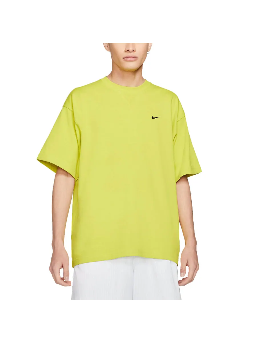 Футболка Nike x Kim Jones Oversized T-shirt 'High Voltage' — изображение 1 из 3, желтый