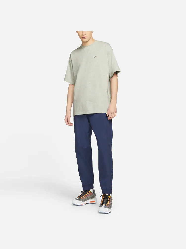 Футболка Nike x Kim Jones Crossover Air Logo Alphabet Round Neck Short Sleeve Gray T-Shirt — изображение 2 из 4, серый