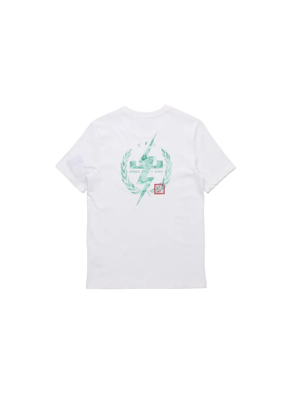 Футболка Nike LeBron logo Printing Short Sleeve White — изображение 2 из 4, белый
