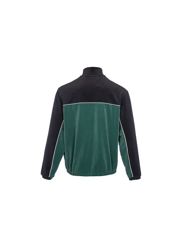 Куртка Nike SB Casual Logo Colorblock Velvet Skateboard Jacket Green — изображение 2 из 4, зеленый