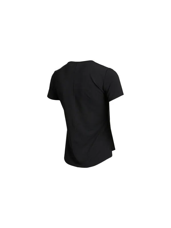 Футболка dri fit training sports quick dry round neck short sleeve black Nike — изображение 2 из 2, черный