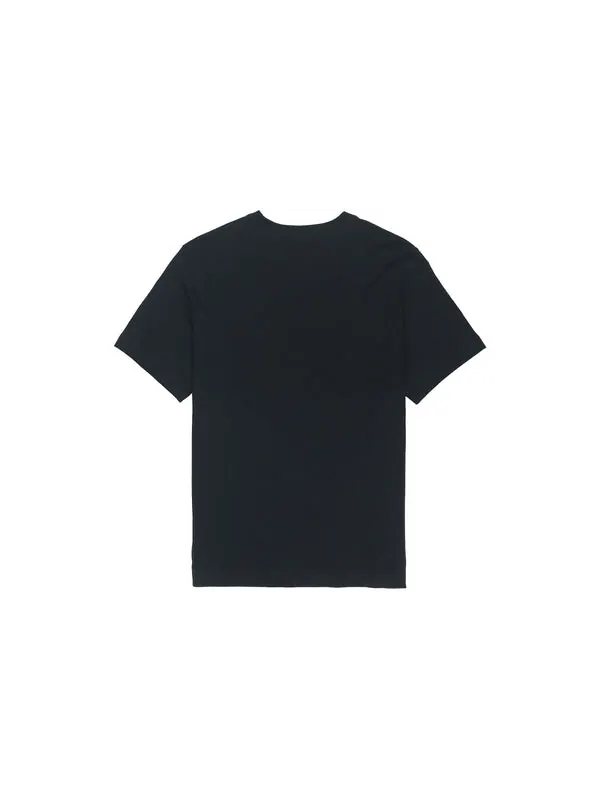 Футболка men's kyrie logo basketball sports printing round neck short sleeve black t-shirt Nike — изображение 2 из 4, черный