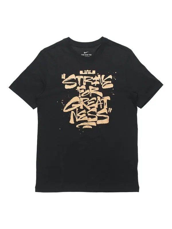 Футболка lebron strive for greatness баскетбол спортивная печать круглый воротник футболка мужская Nike — изображение 1 из 4