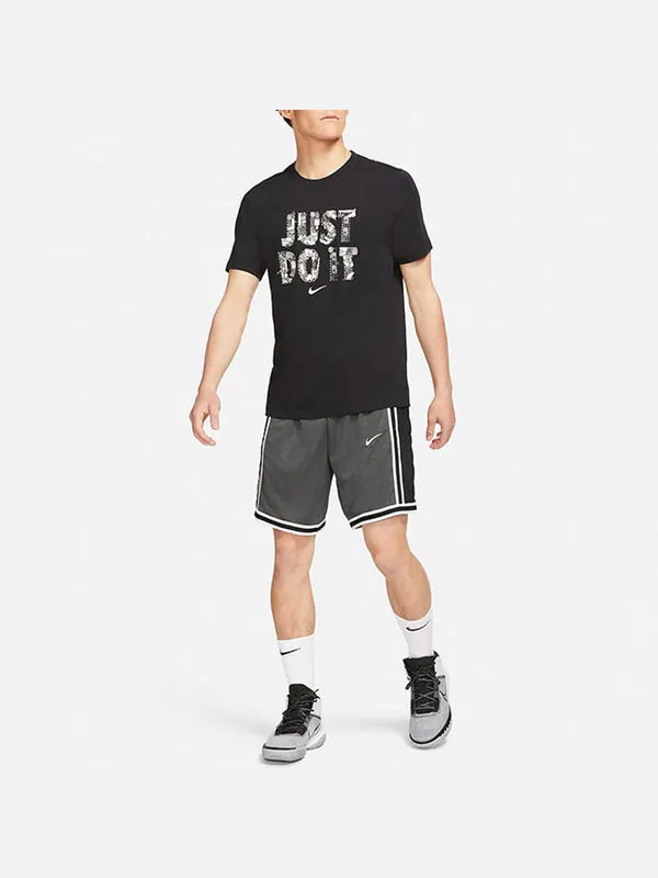 Футболка просто сделай это алфавитный принт спортивные короткий рукав Nike — изображение 3 из 4, черный