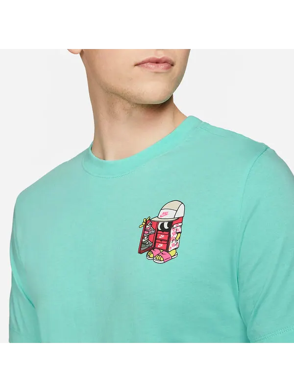 Футболка Nike Hawaii Aloha T-shirt 'Mint Green ' — изображение 2 из 4, зеленый/мульти