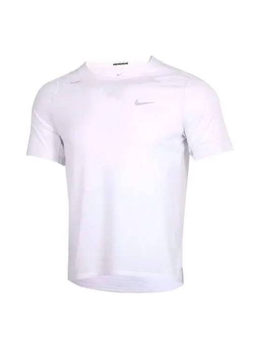 Футболка logo pattern training sports short sleeve white Nike — изображение 1 из 4, белый