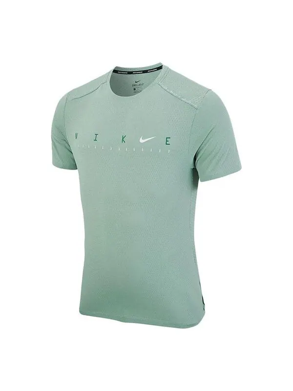 Футболка dri fit miler future fast футболка Nike — изображение 1 из 1, зеленый