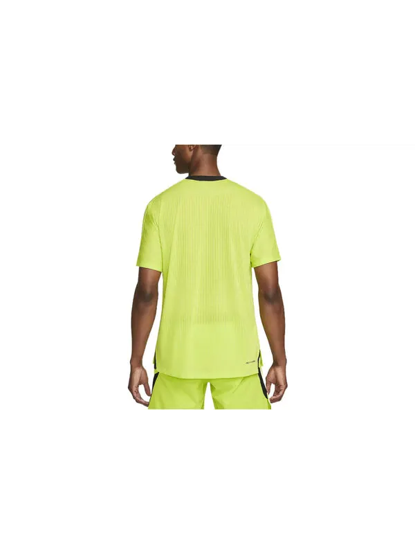 Футболка Men's Nike Pro Dri-FIT Adv Training Sports Quick Dry Solid Color Round Neck Short Sleeve — изображение 2 из 3