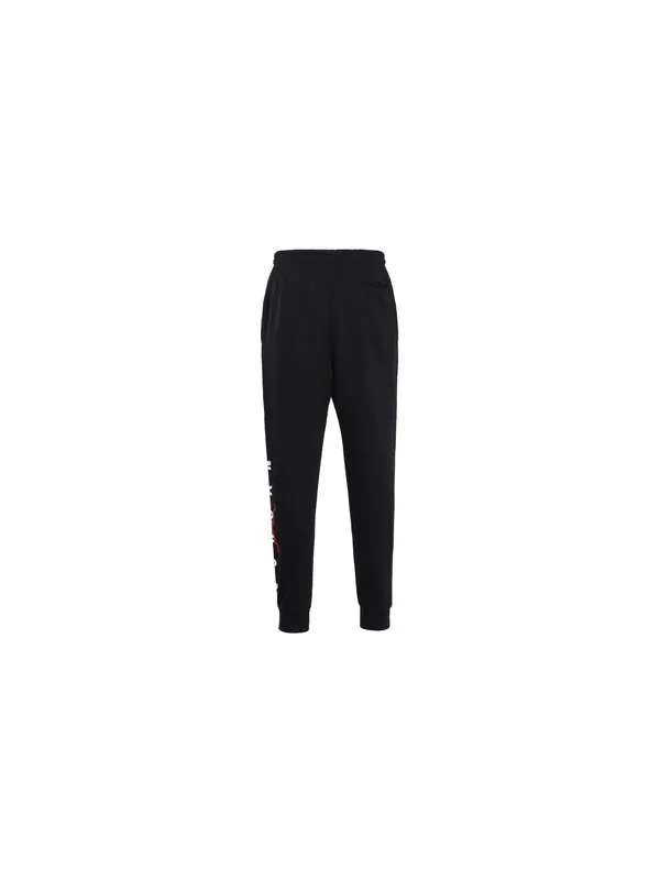 Спортивные штаны Air Jordan Alphabet Printing Athleisure Casual Sports Long Pants Black — изображение 2 из 4, черный