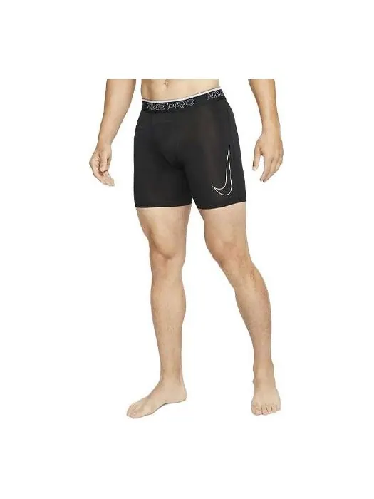 Шорты Nike Pro Dri-FIT Shorts 'Black' — изображение 1 из 2, черный
