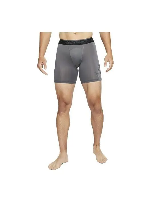 Шорты Nike Pro Dri-FIT Shorts 'Grey' — изображение 1 из 2, серый
