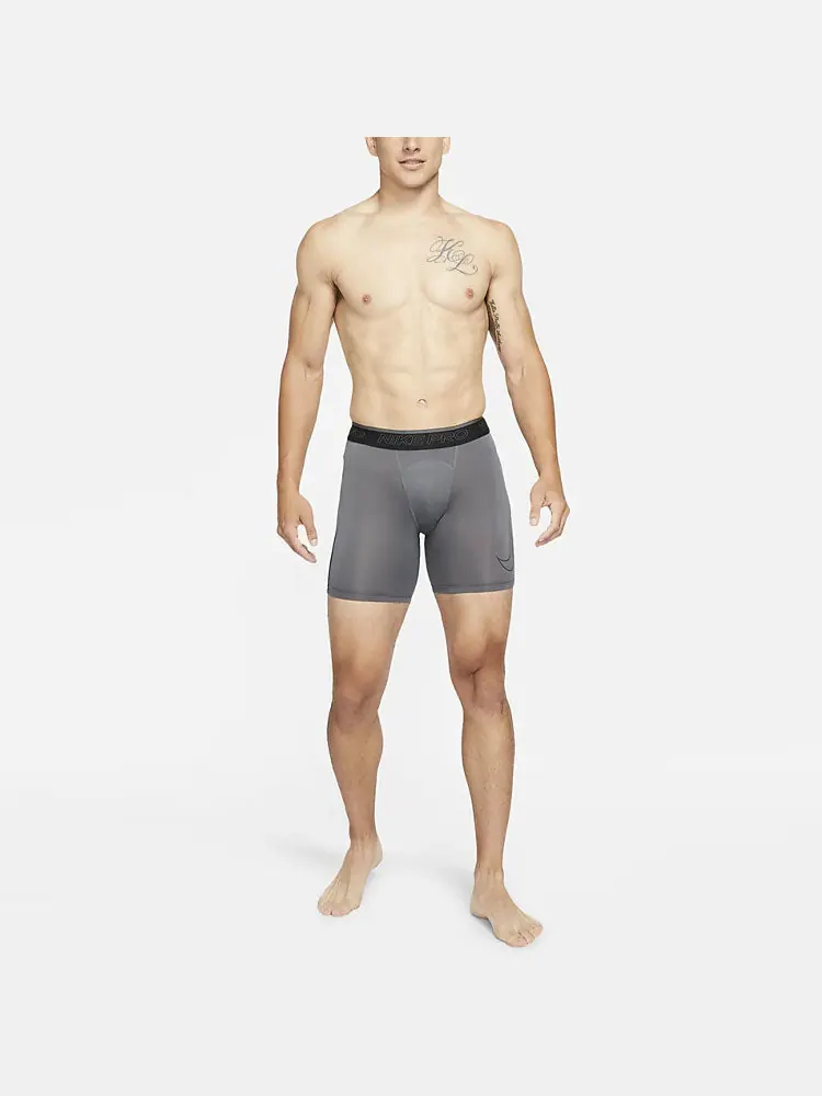 Шорты Nike Pro Dri-FIT Shorts 'Grey' — изображение 2 из 2, серый