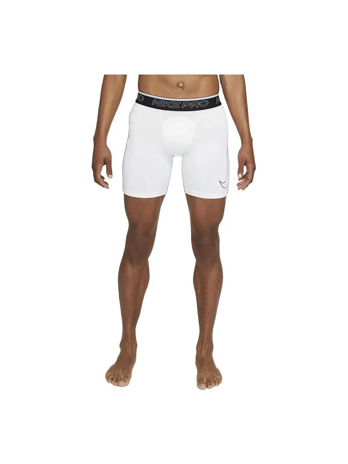 Шорты Nike Pro Dri-FIT Shorts 'White' — изображение 1 из 2, белый