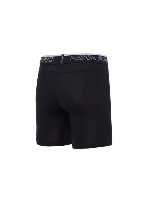 Брюки pro dri-fit training sports elastic breathable gym shorts black Nike — изображение 2 из 4, черный
