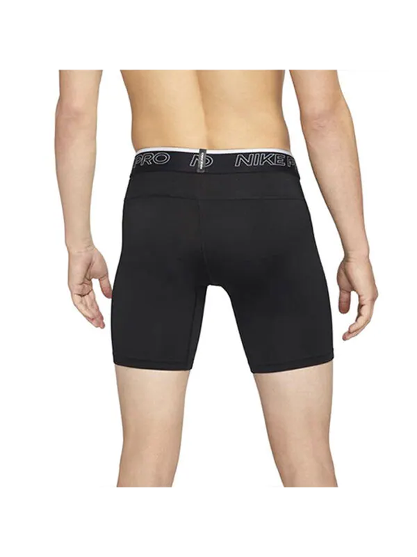 Брюки pro dri-fit training sports elastic breathable gym shorts black Nike — изображение 4 из 4, черный