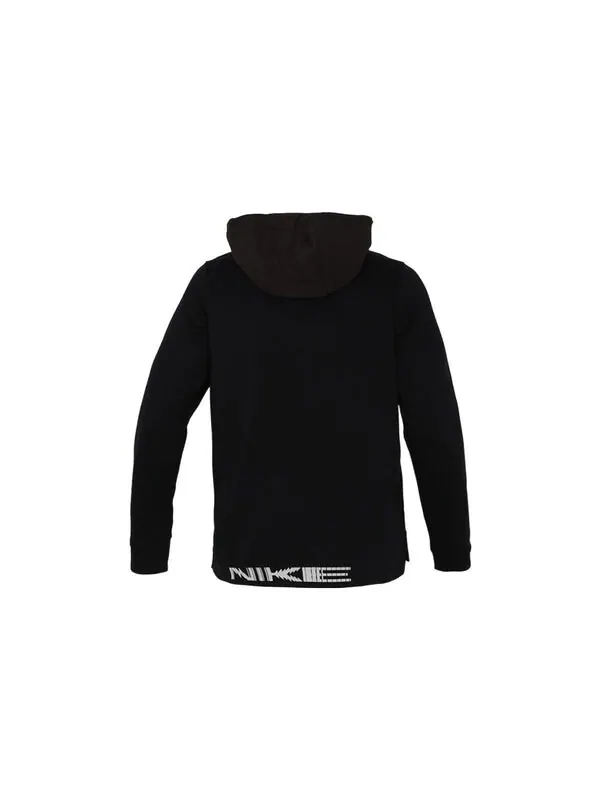 Толстовка Men's Nike Dri-Fit Solid Color Knit Pullover Training Sports Black — изображение 2 из 4, мульти