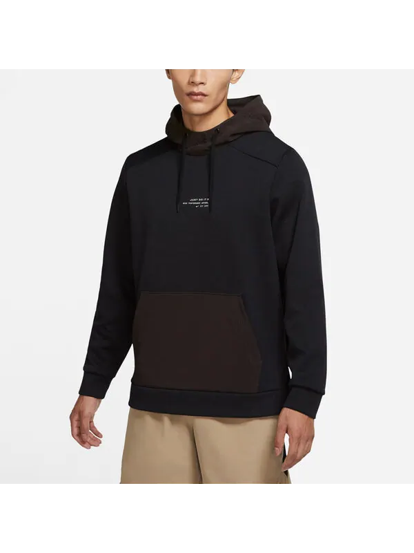 Толстовка Men's Nike Dri-Fit Solid Color Knit Pullover Training Sports Black — изображение 4 из 4, мульти