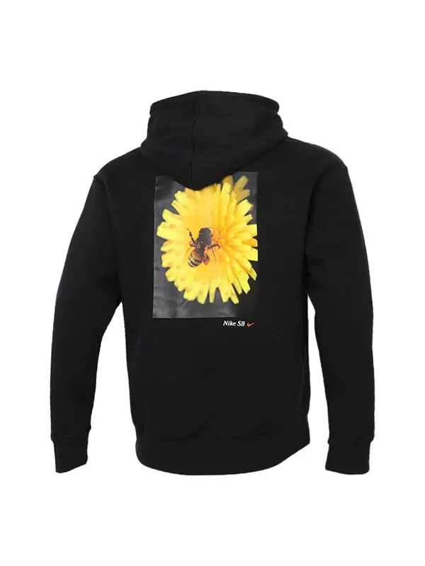 Толстовка Nike Mnk SB Skateboard Bee Sport Printing Men's Black — изображение 1 из 4, черный