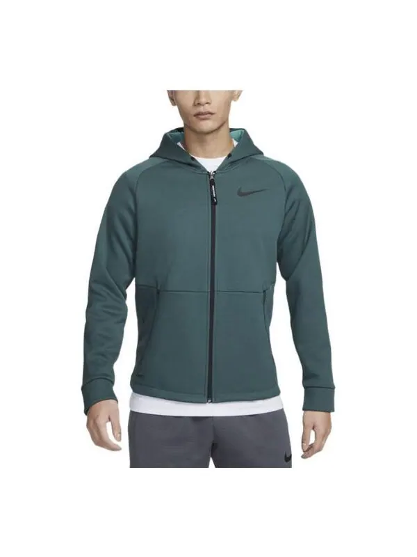 Куртка Nike Pro Therma-FIT Jacket 'Green' — изображение 1 из 4, зеленый