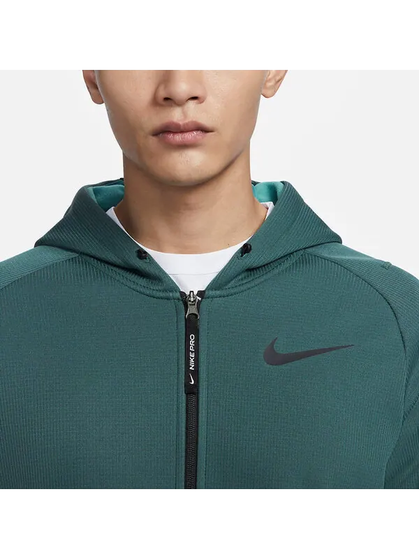 Куртка Nike Pro Therma-FIT Jacket 'Green' — изображение 2 из 4, зеленый