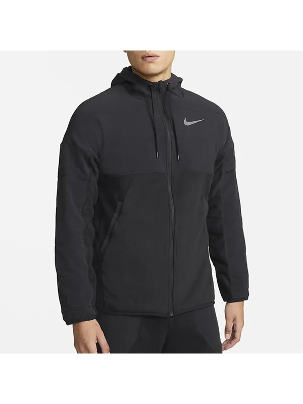 Куртка Nike Sports Breathable Casual Hooded Jacket Black — изображение 2 из 3, черный