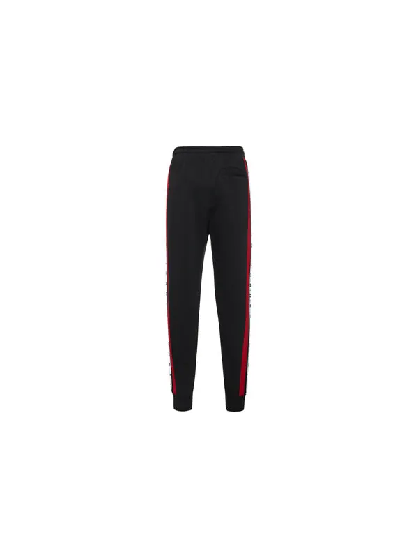 Спортивные штаны Air Jordan Logo Splicing Fleece Lined Stay Warm Bundle Feet Sweatpants Winter — изображение 3 из 4, черный