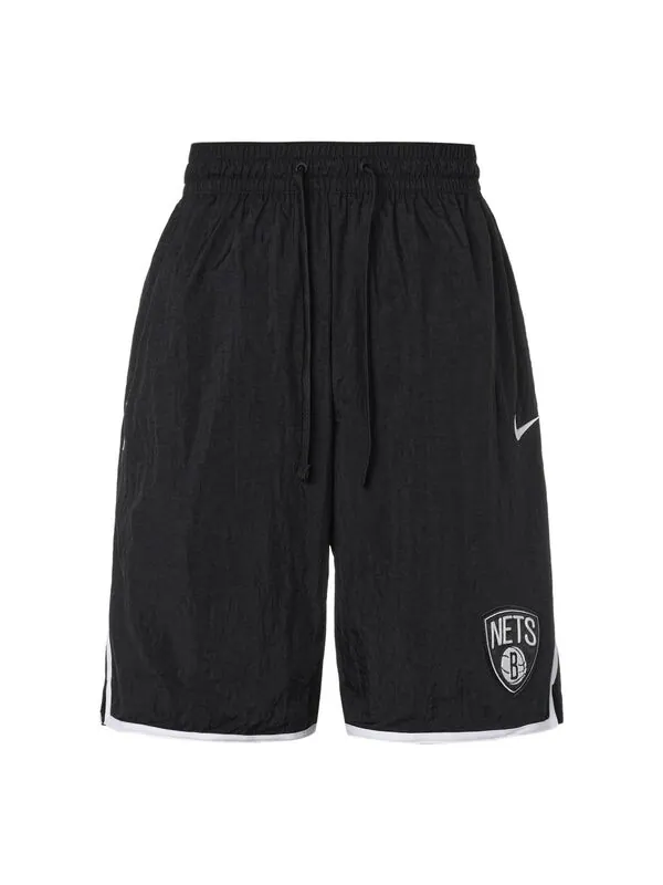 Шорты brooklyn nets breathable casual basketball shorts black Nike — изображение 1 из 4, черный