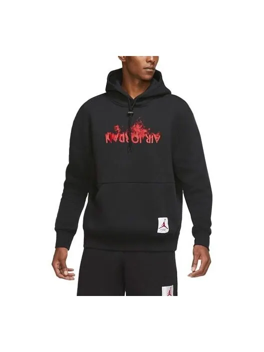 Толстовка Air Jordan AJ4 Fleece Stay Warm Pullover Black — изображение 1 из 3, черный