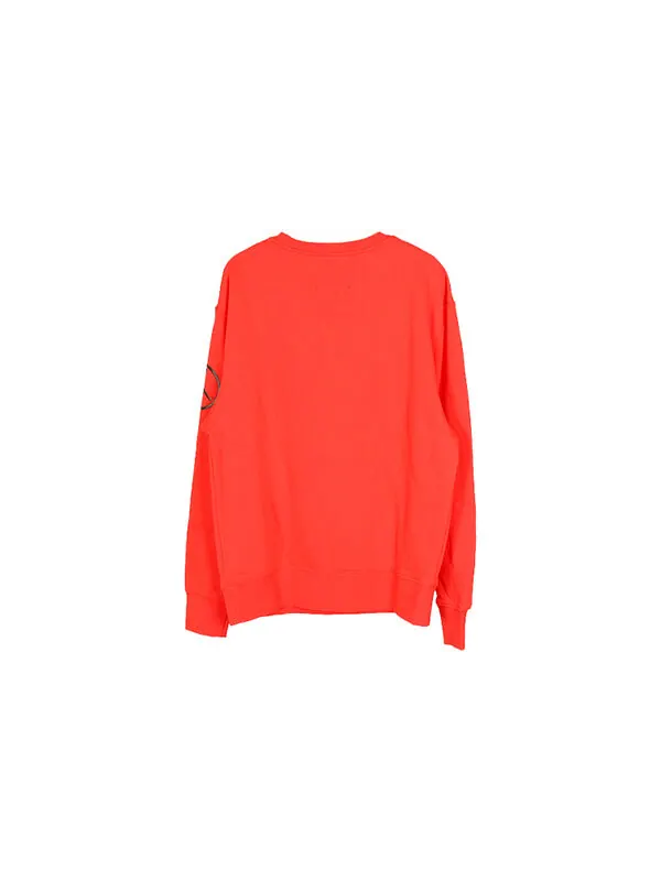 Толстовка Air Jordan MENS Sport DNA Casual Crew-neck Sports Red — изображение 2 из 4, красный