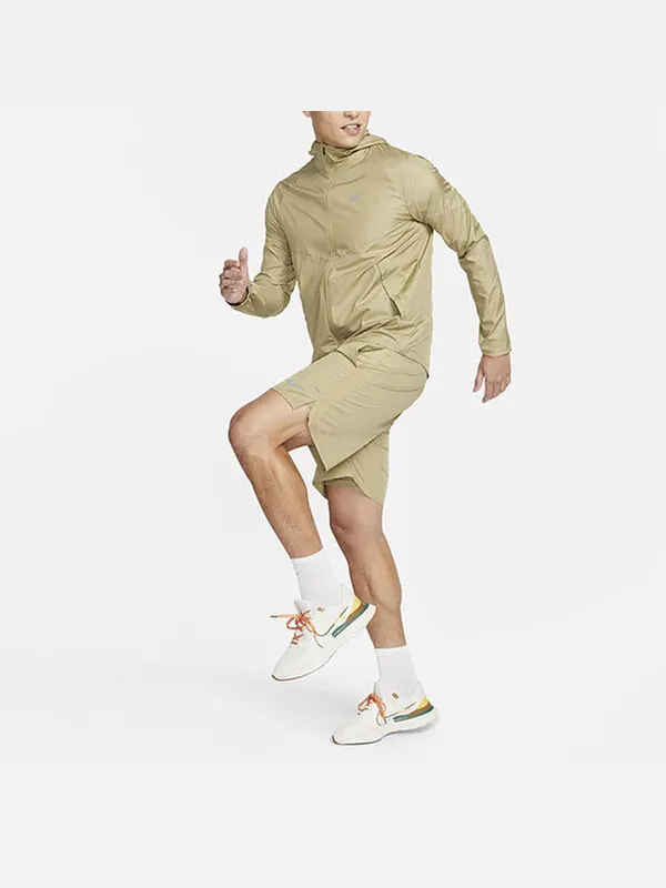 Куртка Nike Repel Miler Running Jacket 'Khaki' — изображение 3 из 4, хаки/мульти
