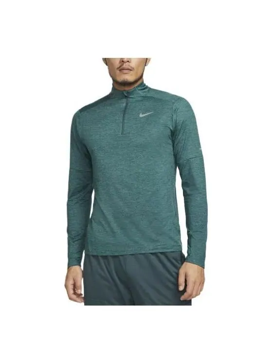 Футболка Nike DRI-Fit Element Top — изображение 1 из 3, зеленый