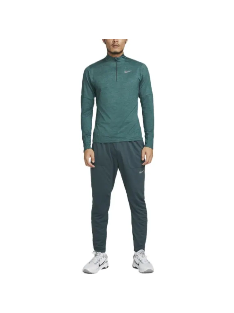 Футболка Nike DRI-Fit Element Top — изображение 3 из 3, зеленый