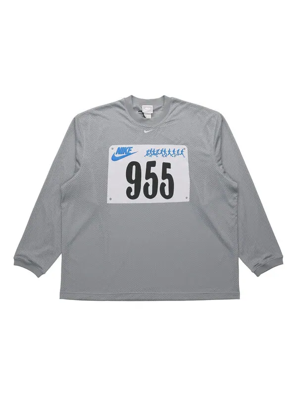 Толстовка x cactus plant flea market go flea long-sleeved jersey top men's grey Nike — изображение 1 из 4, серый