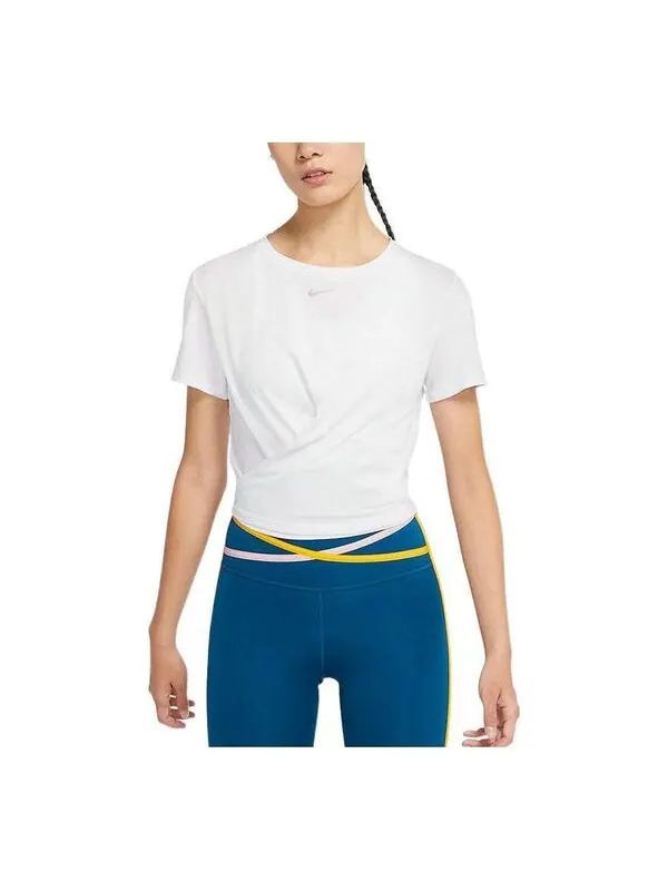 Футболка одна роскошная футболка dri fit Nike — изображение 1 из 2, белый