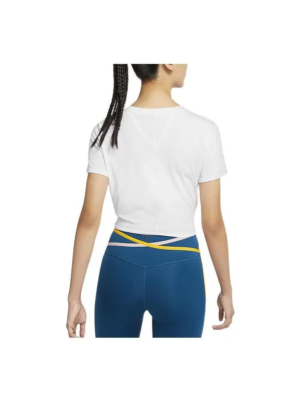 Футболка одна роскошная футболка dri fit Nike — изображение 2 из 2, белый