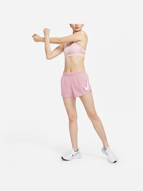 Шорты как w nk df swsh бегают короткие Nike — изображение 3 из 4, красный