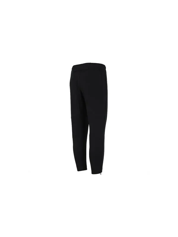 Брюки men's sports fitness training running knit long pants/trousers autumn black Nike — изображение 2 из 4, черный