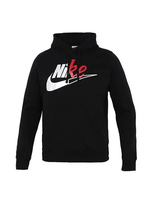 Толстовка Men's Nike Nsw Spe+po Bb Hh Casual Sports Long Sleeves Black — изображение 1 из 4, мульти
