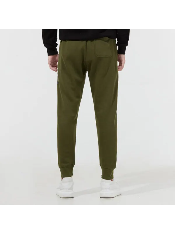 Брюки men's fleece lined stay warm bundle feet sports pants/trousers/joggers olive Nike — изображение 3 из 3, мульти