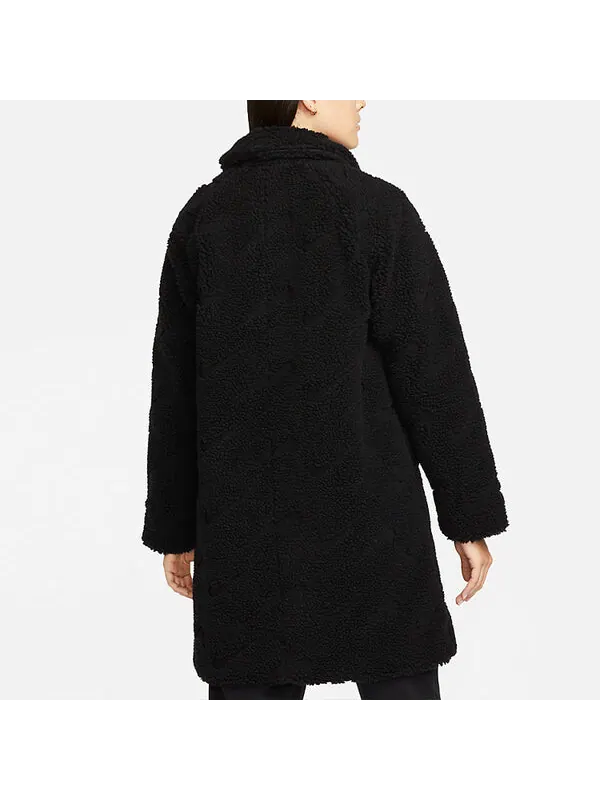 Пальто флисовое Nike Polar Casual — изображение 3 из 4, черный