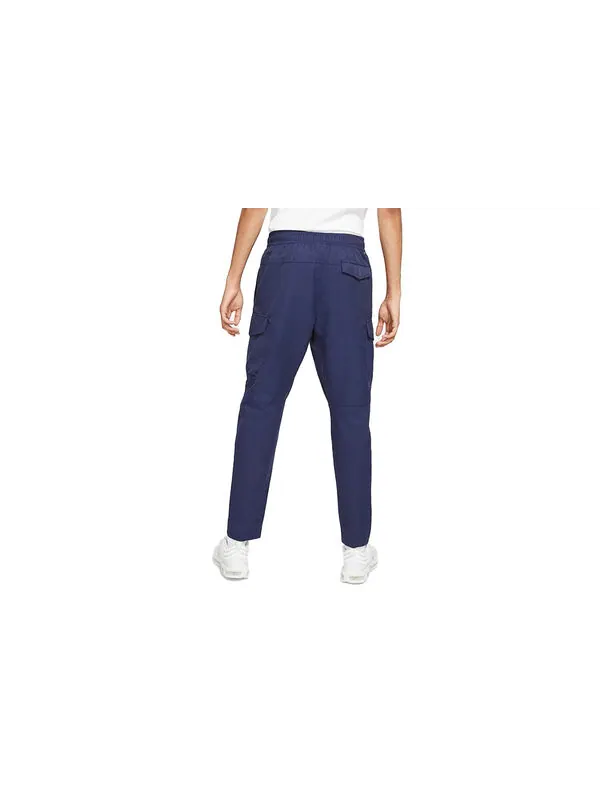 Брюки men's sportswear utility casual sports woven unlined long pants/trousers navy blue Nike — изображение 2 из 3, мульти
