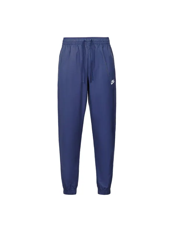 Брюки nsw spe wvn athleisure casual sports woven bundle feet long pants navy blue Nike — изображение 1 из 4, темно-синий