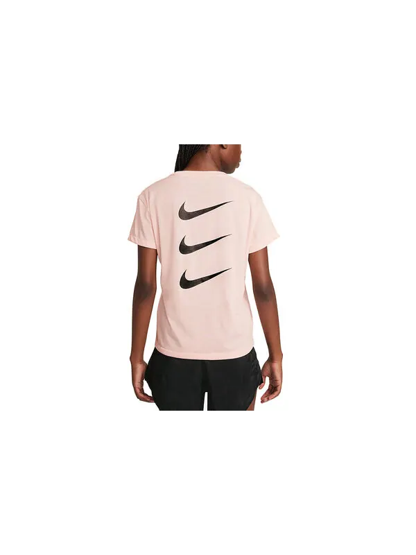 Футболка (WMNS) Nike Dri-FIT Run Division T-Shirts 'Orange' — изображение 2 из 3, оранжевый