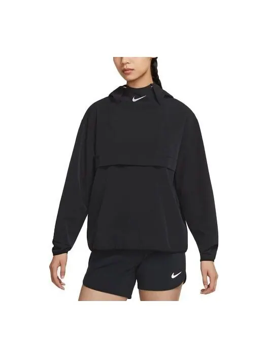 Куртка run division logo куртка с капюшоном Nike — изображение 1 из 3, черный