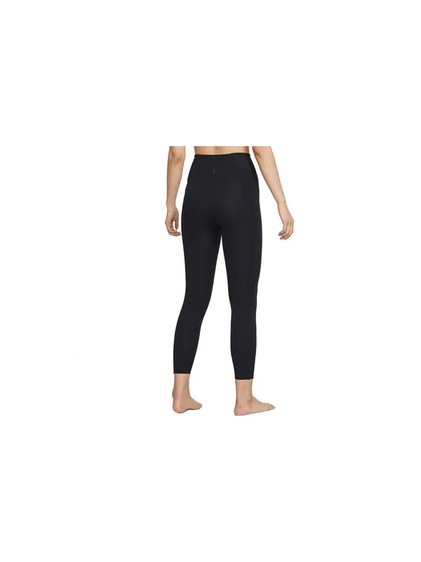 Брюки dri-fit infinalon 7/8 training sports quick dry high waist gym pants/trousers/joggers black Nike — изображение 2 из 2