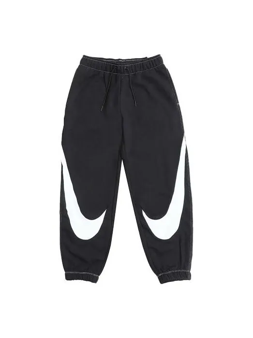 Спортивные штаны (WMNS) Nike Large Logo Bundle Feet Sports Pants/Trousers/Joggers Black — изображение 1 из 4, черный